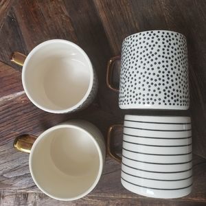 Coffe/Tea mugs lot of 4, gently used